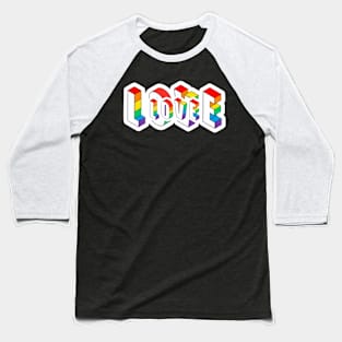 pride month love Baseball T-Shirt